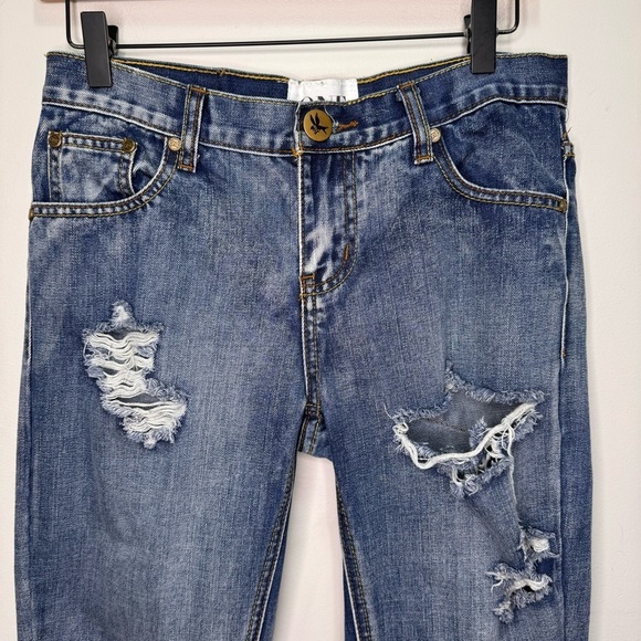 One Teaspoon Awesome Baggies Low Waist Medium Rise Relaxed Leg Size 26 - Picture 4 of 13